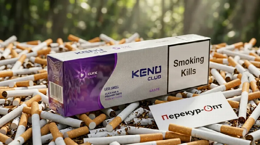 Keno Club Compact Click Grape (Кено Клаб Компакт Кнопка Виноград)