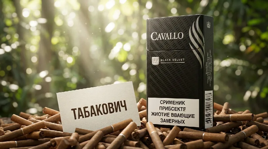 Кавалло Велвет Черный