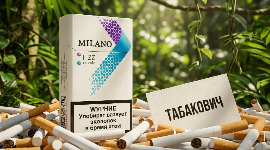Милано Физз 2 Кнопки Фруктовый